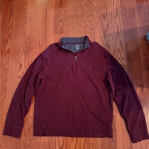 Polo Ralph Lauren Burgundy Quarter Zip